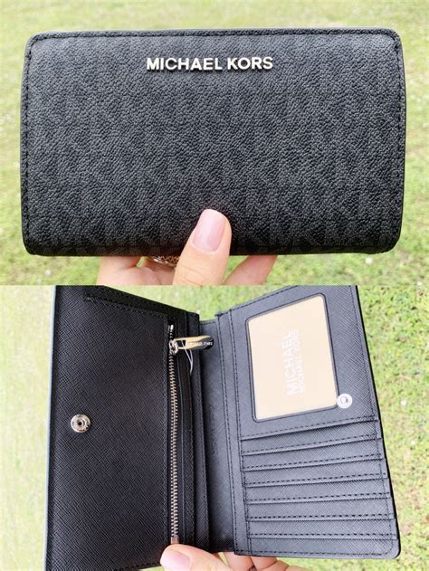 women black michael kors wallet|Michael Kors women's small wallets.